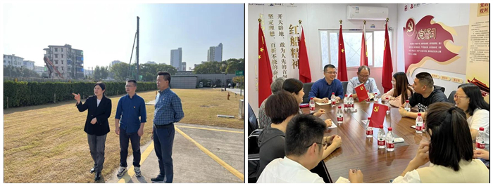 项目部与社区开展党建联建，共同探讨一期、二期的改进提升.jpg